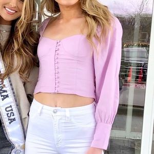 Forever 21 button up top